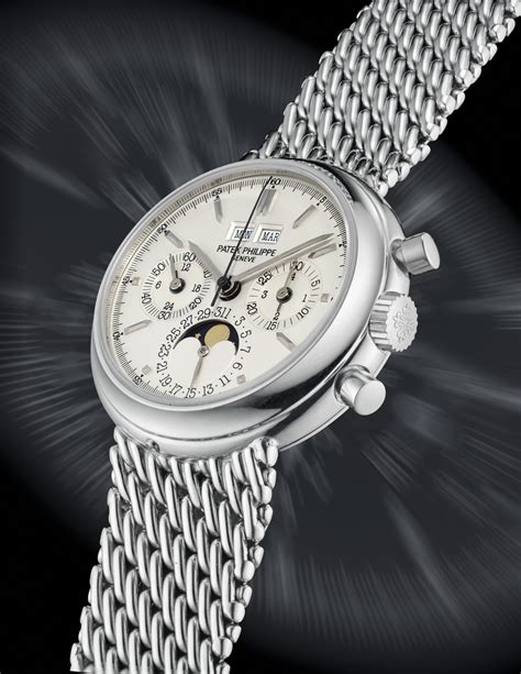 patek philippe platinum chronometer|Patek Philippe chronograph vintage.